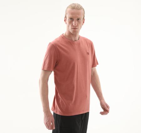 Timberland Dunstan Rıver Garment Dye Short Sleeve T Erkek T-Shirt Turuncu