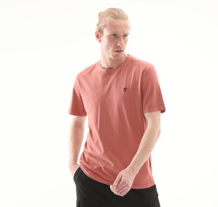 Timberland Dunstan Rıver Garment Dye Short Sleeve T Erkek T-Shirt Turuncu