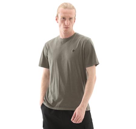 Timberland Dunstan Rıver Garment Dye Short Sleeve T Erkek T-Shirt Yeşil
