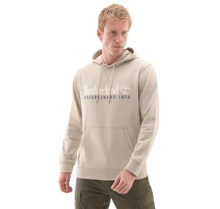 Timberland Establıshed 1973 Embroidered Logo Loopba Erkek Sweatshirt Krem Timberland Establıshed 1973 Embroidered Logo Loopba Erkek Sweatshirt Krem
