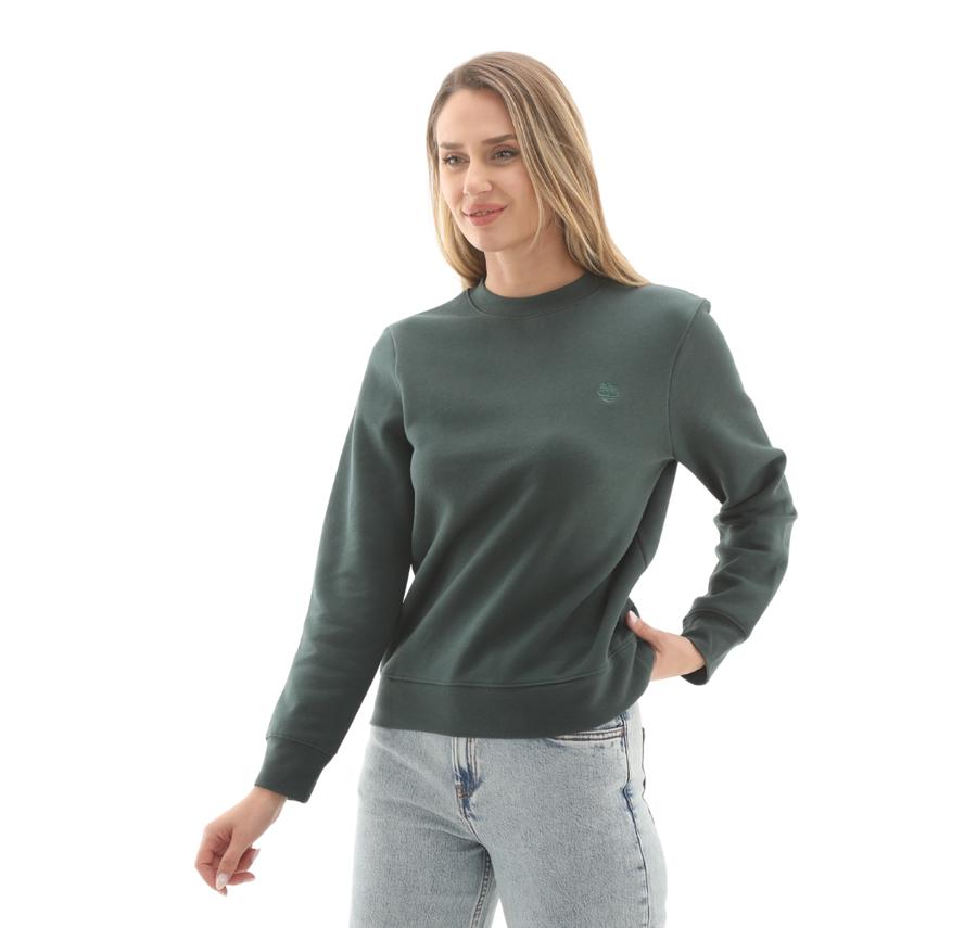 Timberland Exeter Rıver Brushed Back Crew Sweatshır Kadın Sweatshirt Yeşil Timberland Exeter Rıver Brushed Back Crew Sweatshır Kadın Sweatshirt Yeşil