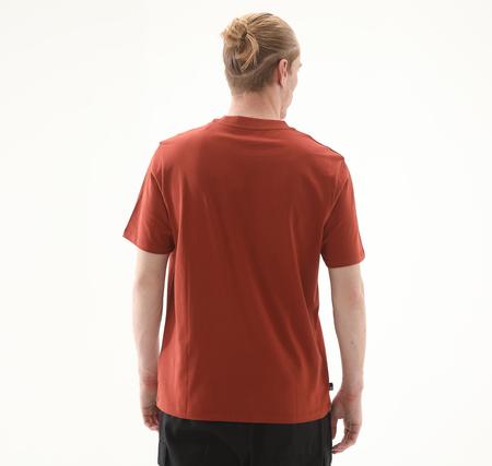 Timberland Front Boot Graphic Tee Erkek T-Shirt Kahve