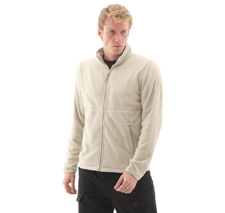 Timberland Full Zip Polar Fleece Erkek Ceket Krem