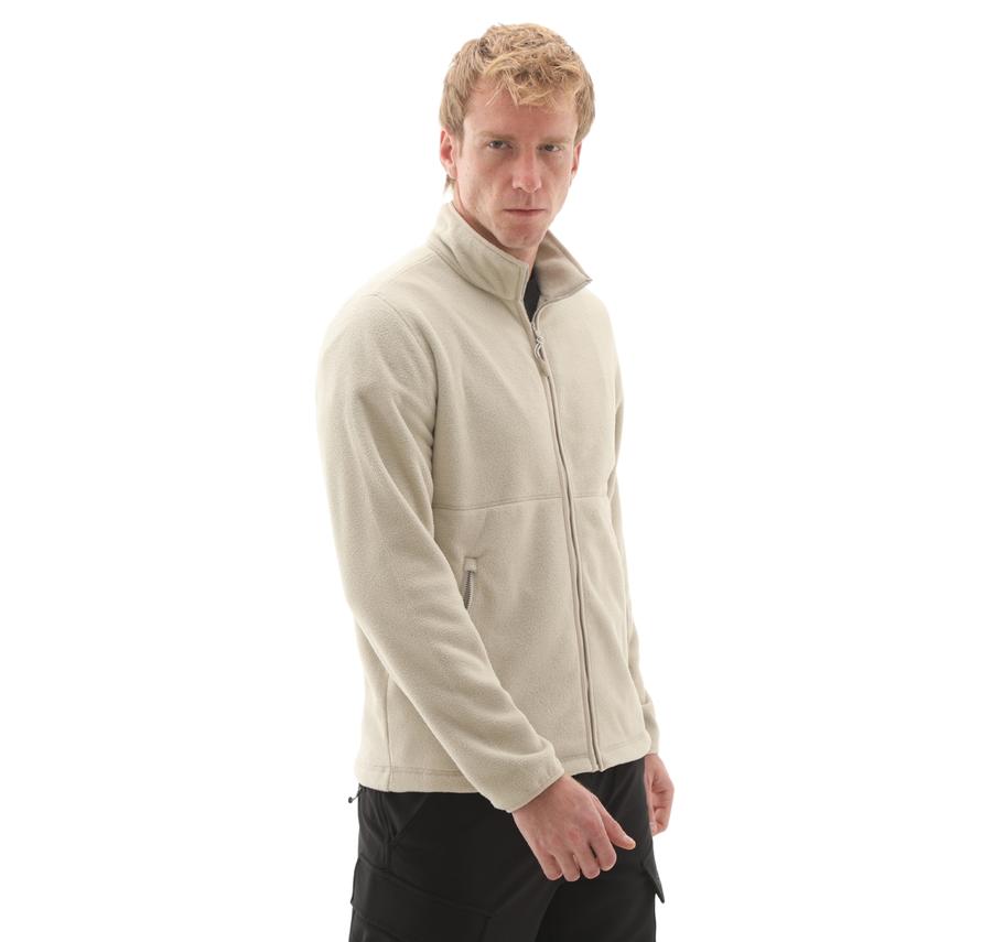 Timberland Full Zip Polar Fleece Erkek Ceket Krem Timberland Full Zip Polar Fleece Erkek Ceket Krem