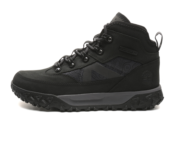 Timberland Greenstride Motion 6 Mıd Lace Up Waterpr Çocuk Bot Ve Çizme Siyah