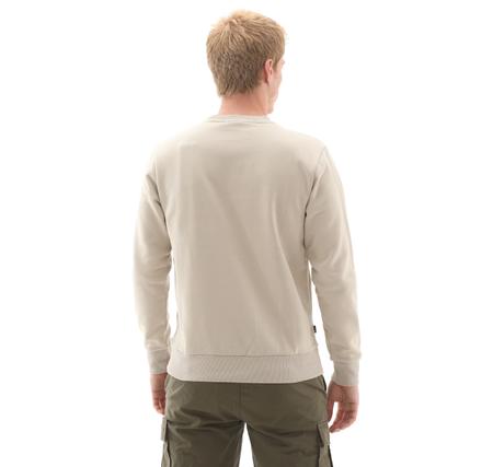 Timberland Hampthon Crew Neck Erkek Sweatshirt Bej