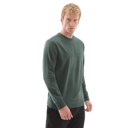 Timberland Hampthon Crew Neck Erkek Sweatshirt Yeşil