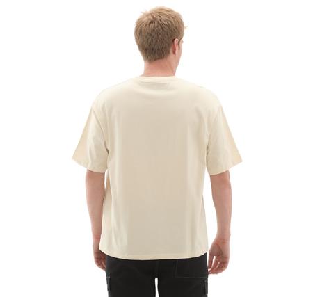 Timberland Hampthon Tonal Stack Logo Tee Erkek T-Shirt Bej