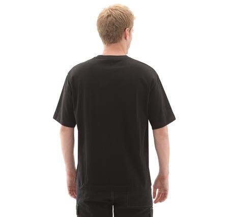 Timberland Hampthon Tonal Stack Logo Tee Erkek T-Shirt Siyah
