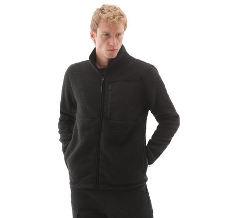 Timberland High Pile Fleece Jacket Erkek Ceket Siyah
