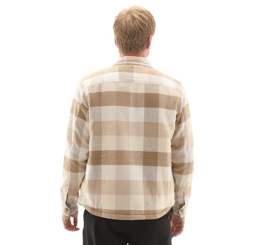 Timberland High Pile Lined Overshirt Erkek Krem Timberland High Pile Lined Overshirt Erkek Krem