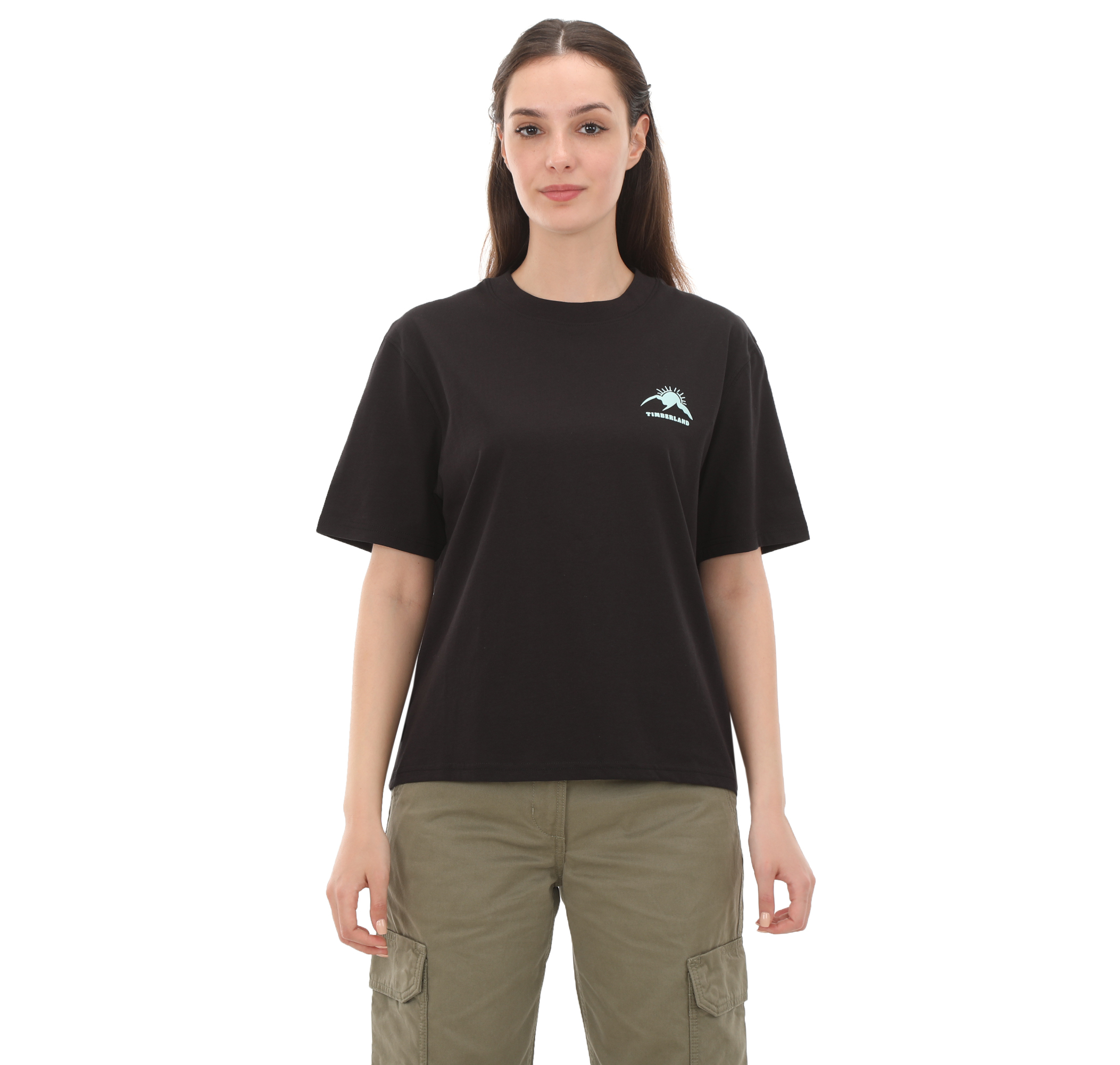 Женская футболка Timberland Hike Life Graphic Short-Sleeve Tee