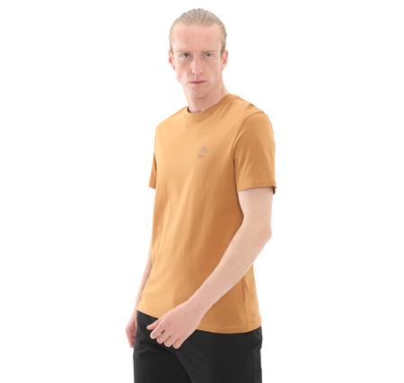 Timberland Kennebec Rıver Back Camo Tree Logo Short Erkek T-Shirt Turuncu