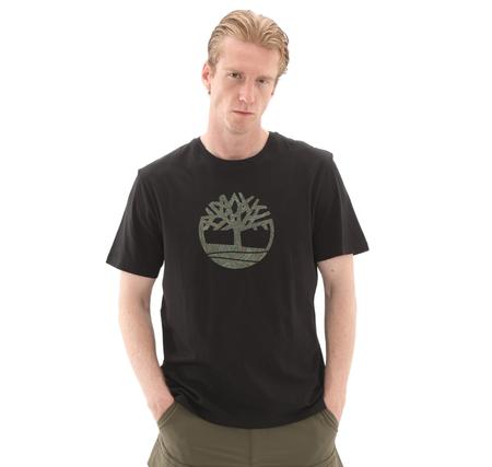 Timberland Kennebec Rıver Camo Tree Logo Short Slee Erkek