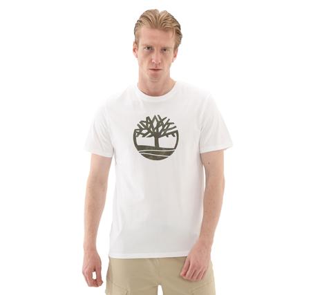 Timberland Kennebec Rıver Camo Tree Logo Short Slee Erkek