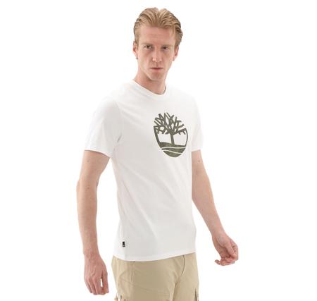 Timberland Kennebec Rıver Camo Tree Logo Short Slee Erkek