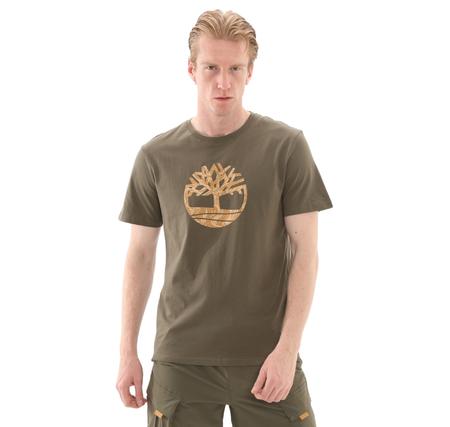 Timberland Kennebec Rıver Camo Tree Logo Short Slee Erkek