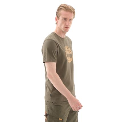 Timberland Kennebec Rıver Camo Tree Logo Short Slee Erkek