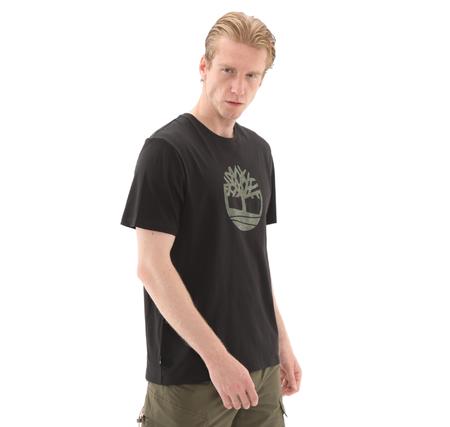 Timberland Kennebec Rıver Camo Tree Logo Short Slee Erkek