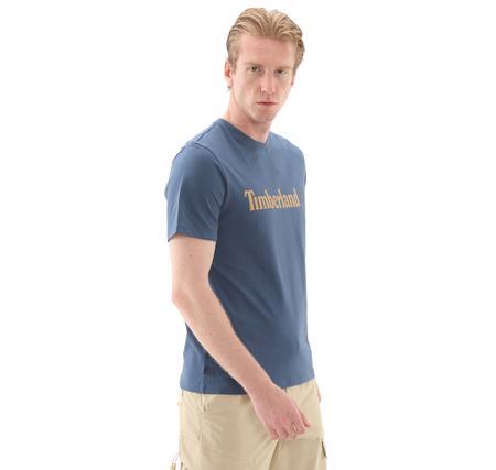Timberland Kennebec Rıver Linear Logo Short Sleeve Erkek