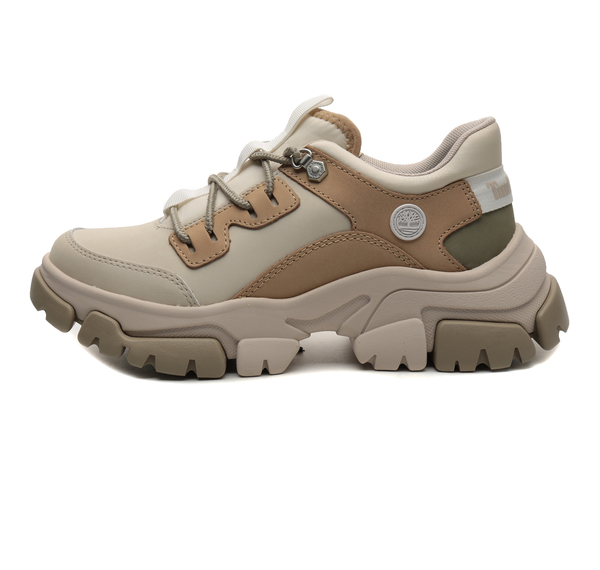 Timberland Low Lace Up Sneaker Kadın Spor Ayakkabı Krem