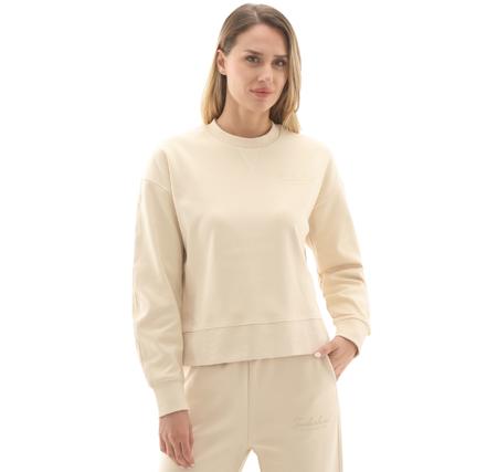 Timberland Lush Comfort Crew Sweatshirt Kadın Sweatshirt Krem Timberland Lush Comfort Crew Sweatshirt Kadın Sweatshirt Krem