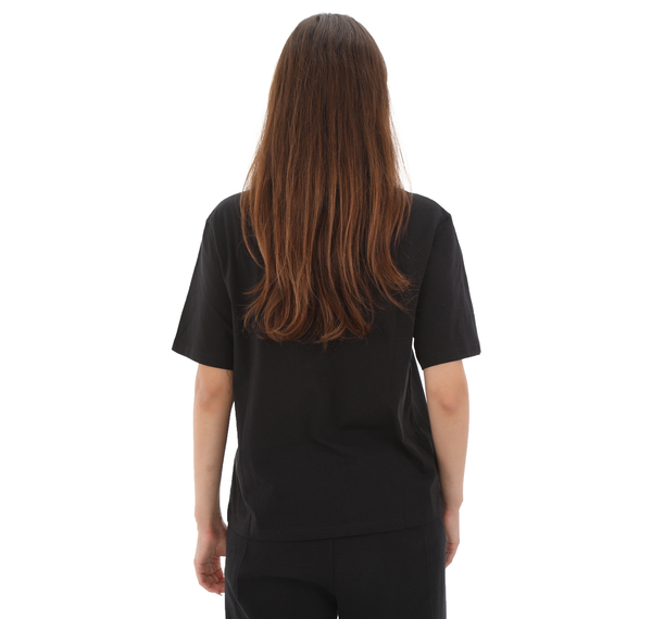 Timberland Lush Short-Sleeve Tee Kadın T-Shirt Siyah Timberland Lush Short-Sleeve Tee Kadın T-Shirt Siyah