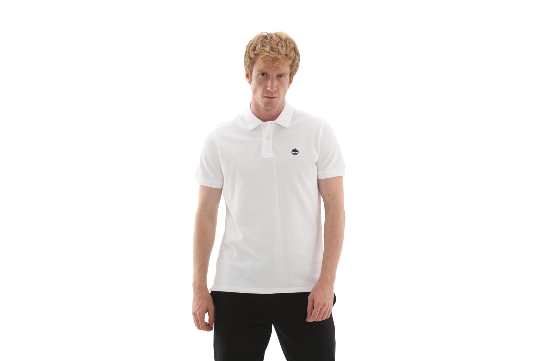 Мужская футболка Timberland Millers River Pique Short Sleeve Polo
