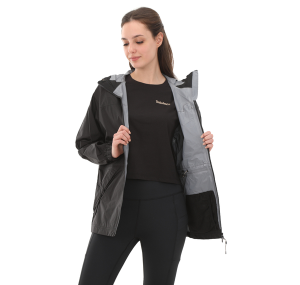 Timberland Mobı Flex Tech Waterproof 2.5L Jacket Kadın Yağmurluk-Rüzgarlık Siyah Timberland Mobı Flex Tech Waterproof 2.5L Jacket Kadın Yağmurluk-Rüzgarlık Siyah