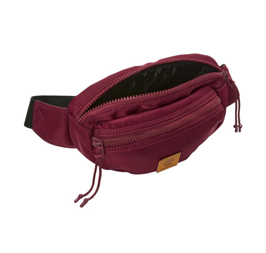 Timberland Nylon Sling Bag Bel Çantası Bordo Timberland Nylon Sling Bag Bel Çantası Bordo