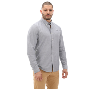 Timberland Oxford Shirt Erkek Gömlek Gri