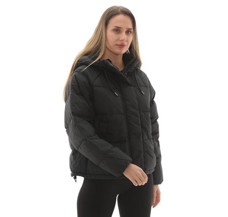 Timberland Recycled Down Puffer Jacket Kadın Mont Siyah