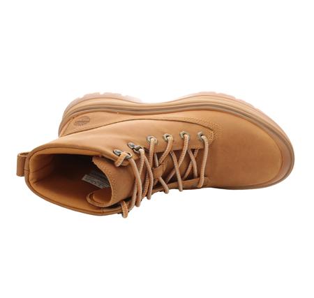 Timberland Roxie Lane Mıd Lace Up Boot Kadın Bot Ve Çizme Kahve