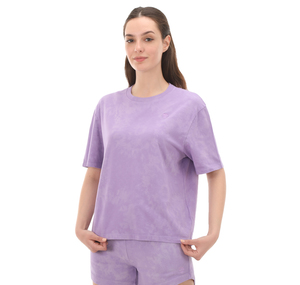 Timberland Seasonal Tıe Dye Short Sleeve Tee Kadın T-Shirt Mor