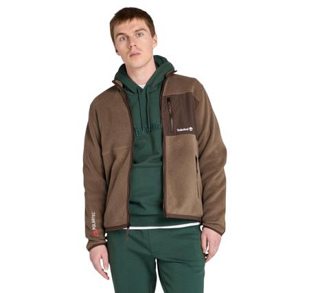 Timberland Sherburne Polartec 200 Mıx Medıa Full Zı Erkek Kahve