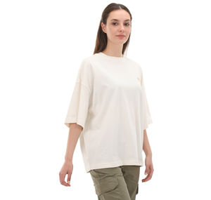 Timberland Short-Sleeve Oversıze Tee Kadın T-Shirt Beyaz