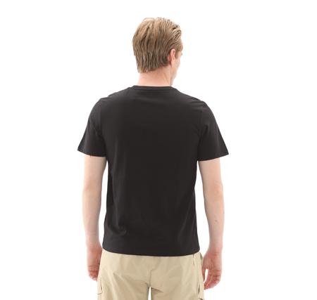 Timberland Small Linear Logo Print Tee Erkek