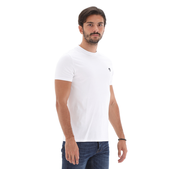 Timberland Ss Dunstan River Jersey Crew Tee Slim Erkek T-Shirt Beyaz Timberland Ss Dunstan River Jersey Crew Tee Slim Erkek T-Shirt Beyaz