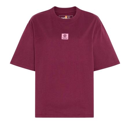 Timberland Stack Logo Short-Sleeve Tee Kadın