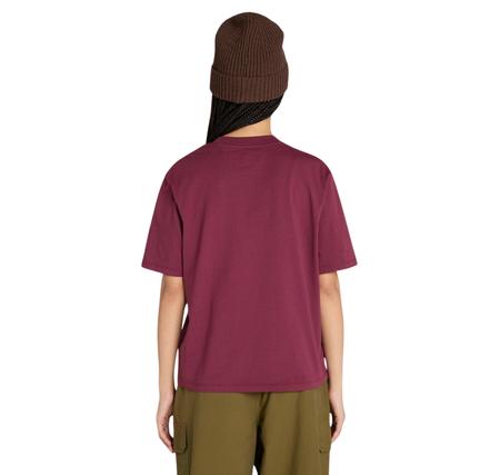 Timberland Stack Logo Short-Sleeve Tee Kadın