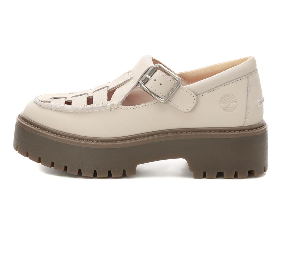 Timberland Stone Street Buckle Shoe Kadın Spor Ayakkabı Bej