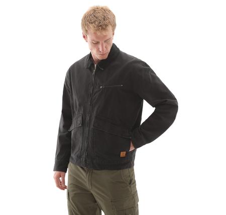 Timberland Strafford Washed Canvas Jacket Erkek Ceket Siyah Timberland Strafford Washed Canvas Jacket Erkek Ceket Siyah