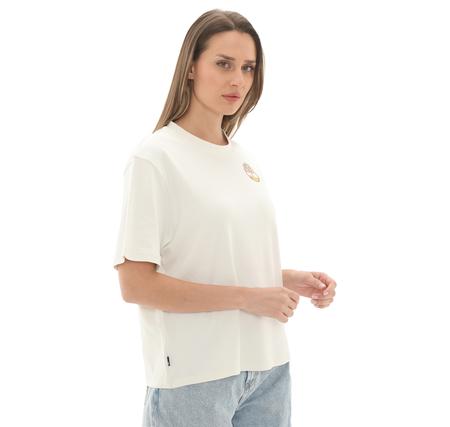 Timberland Tımberfresh Back And Front Graphıc Short Kadın T-Shirt Beyaz