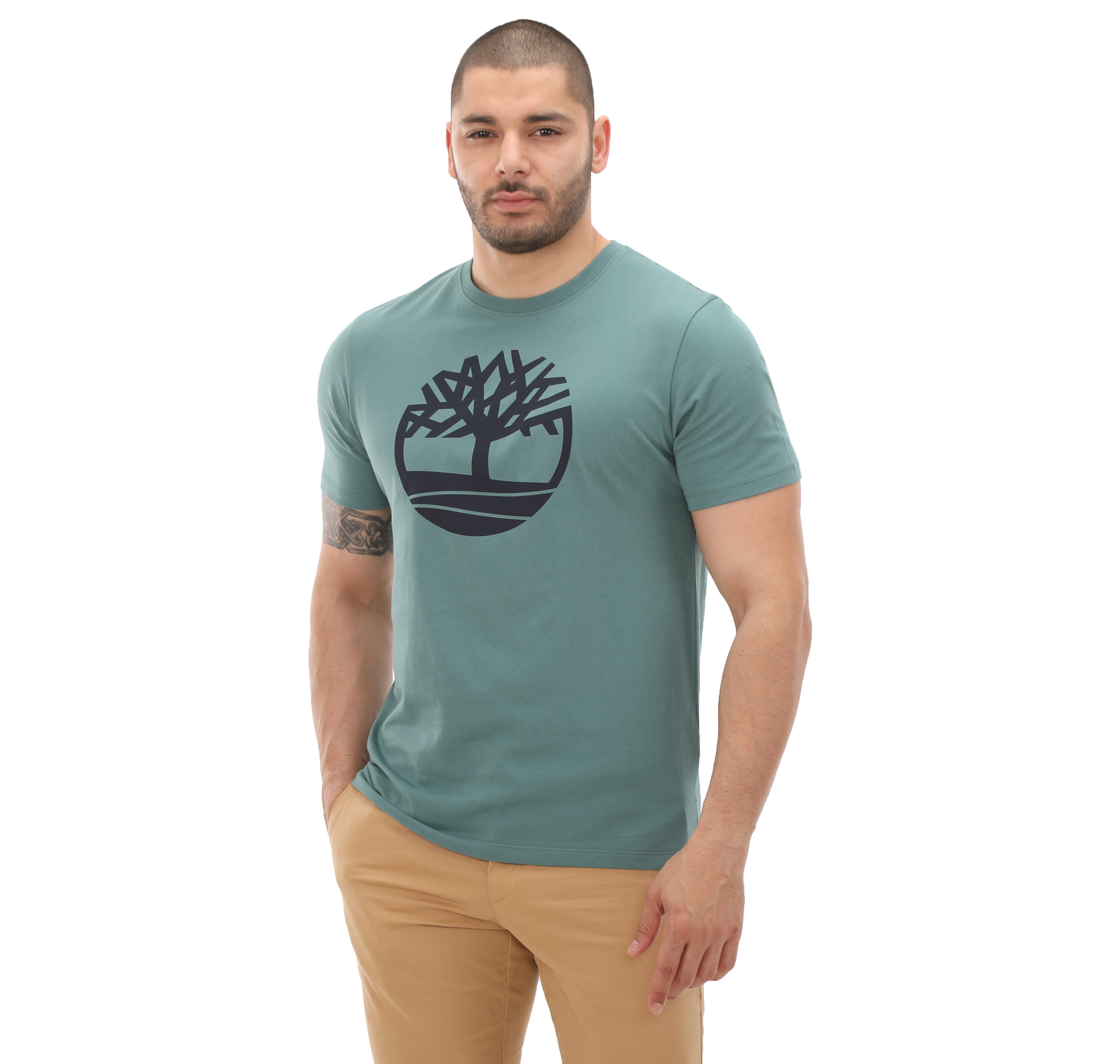 Мужская футболка Timberland Tree Logo Short Sleeve Tee