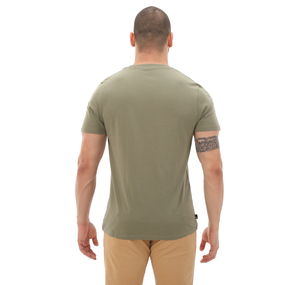 Timberland Tree Logo Short Sleeve Tee Erkek T-Shirt Haki