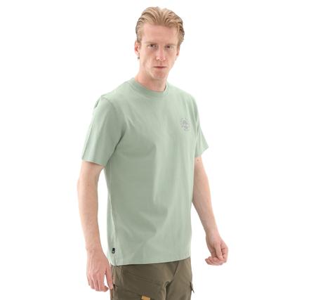 Timberland Washed Boot Lab Back Graphic Tee Erkek