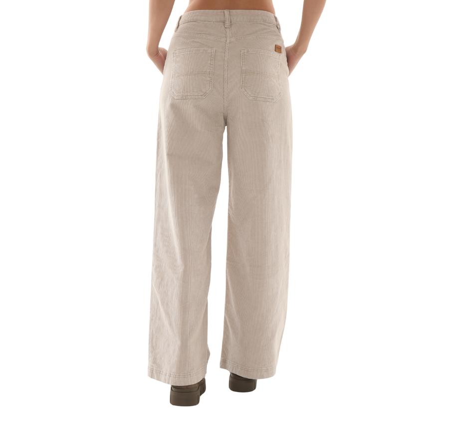 Timberland Washed Corduroy Wide-Leg Pants Kadın Pantolon Krem Timberland Washed Corduroy Wide-Leg Pants Kadın Pantolon Krem