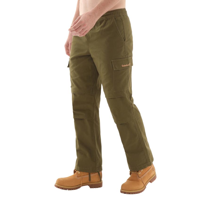 Timberland Washed Duck Canvas Cargo Pant Erkek Pantolon Yeşil Timberland Washed Duck Canvas Cargo Pant Erkek Pantolon Yeşil