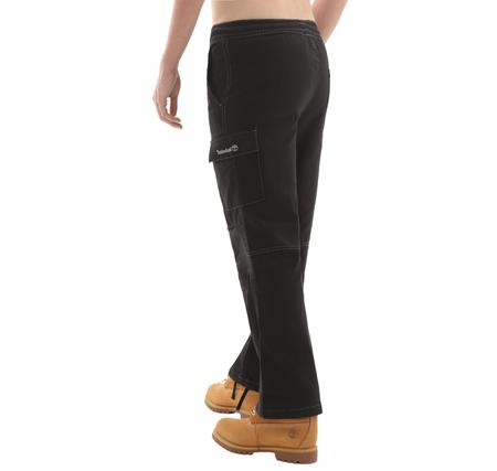 Timberland Washed Duck Canvas Cargo Pant Erkek Siyah