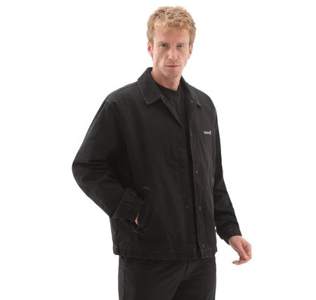 Timberland Washed Duck Canvas Insulated Coach Jacke Erkek Ceket Siyah Timberland Washed Duck Canvas Insulated Coach Jacke Erkek Ceket Siyah